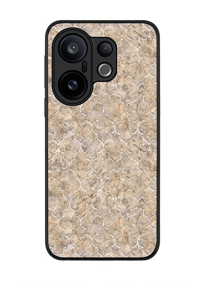 Stylizedd For vivo X200 FE / S30 Pro mini Case,Slim fit Camera Protection, Shockproof Thin Phone cover  - Arabesque Tiles