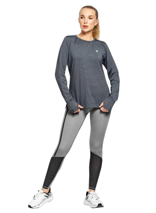 ZAECY Women's Full Sleeve Side Slit Top