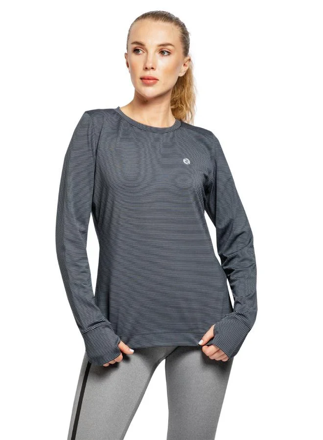 ZAECY Women's Full Sleeve Side Slit Top