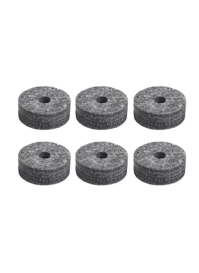 23pcs Cymbal Replacement Accessories Drum Parts with Cymbal Stand Felts Drum Cymbal Felt Pads Include Wing Nuts Washers Cymbal Sleeves and Drum Key
