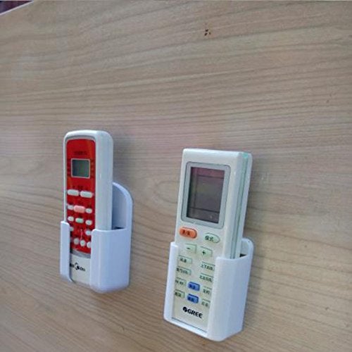 BAMI-LEE House 2 Pcs Remote Control Holder Rack Wall Mount Media Organizer Storage Rack - Image 2
