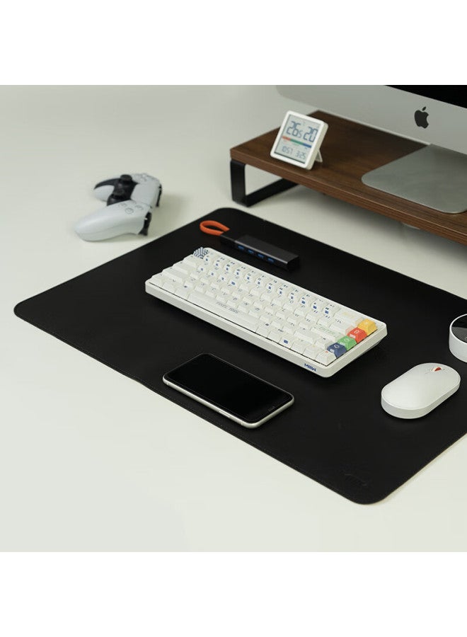 Miiiw Mouse Pad 300*250mm, Large Size Thickened, Office And Gaming Mouse Pad, Student Computer Desk Mat, Brown Pm02 - Image 2