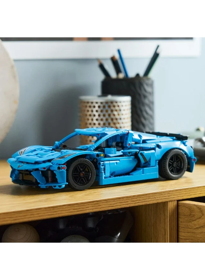 LEGO Technic Chevrolet Corvette Stingray Blue 42217 (732) Pieces