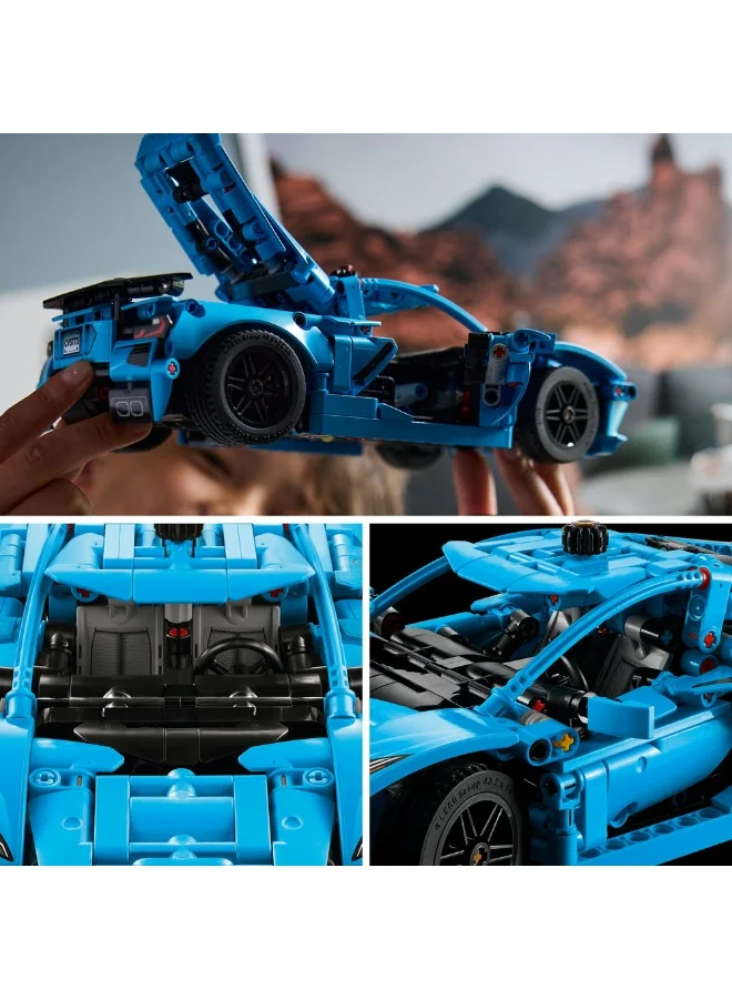 LEGO Technic Chevrolet Corvette Stingray Blue 42217 (732) Pieces