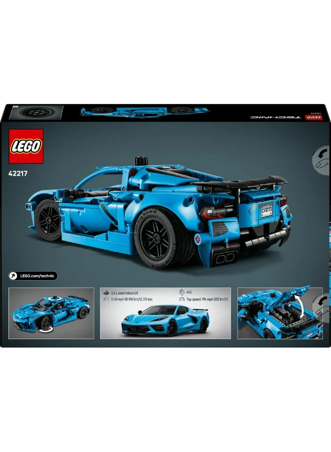 LEGO Technic Chevrolet Corvette Stingray Blue 42217 (732) Pieces