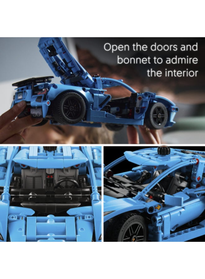 ليغو مركبة لعبة للأطفال مجموعة نموذج سيارة Chevrolet Corvette Stingray الزرقاء 42217 من ليغو® Technic - Image 5