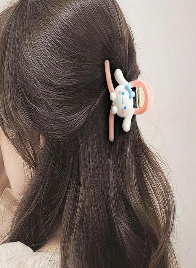 VORSET 3 Pcs Multicolor Cartoon Hair Clips for Kids & Women | Cute Korean Style Emoji Hair Claws | Fancy Soft Hair Clutchers | Stylish Girls Hair Accessories for Daily - Image 4