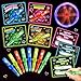 Letapapa Valentines Day Cards for Kids School 24 Pack Kids Valentines Card with Light Up Spinner Fidget Toys Valentines Day Gifts for Classroom Exchange Valentines Party Favors School Prize for Boys Girls - Image 2