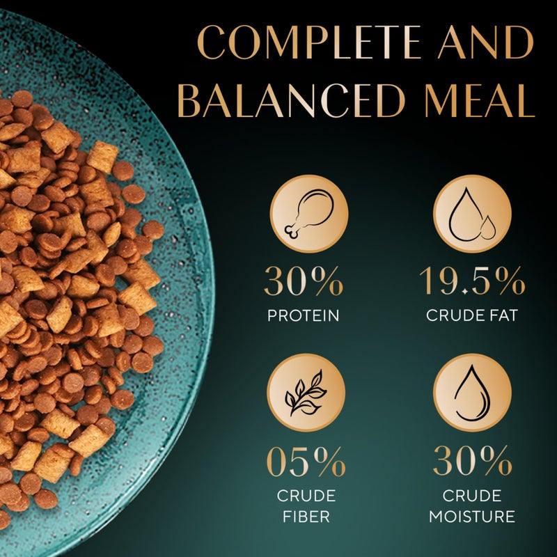 Sheba طعام القطط الجافة شيفا للقطط الصغيرة والبالغة، بنكهة الدجاج، 1.5 كجم، يحتوي على 41 عنصر غذائي أساسي، تغذية كاملة ومتوازنة - Image 5