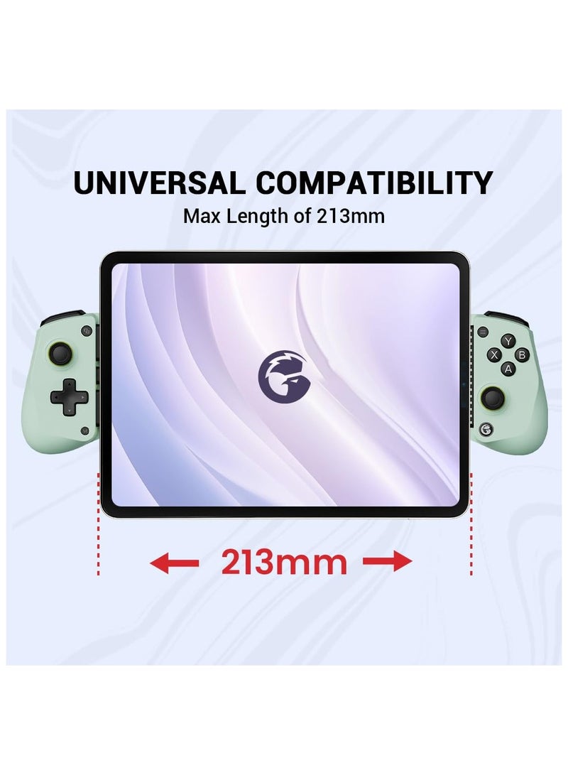 GameSir X5 Lite Mobile Gaming Controller for Android, iPhone 15/iPhone 16 Series, iPad Mini 6/7(USB-C), Type-C Phone Controller with Hall Effect Sticks, Turbo Function for Call Of Duty, Genshin Impact, Minecraft, Plug and Play Gamepad(Wasabi)  - Image 3