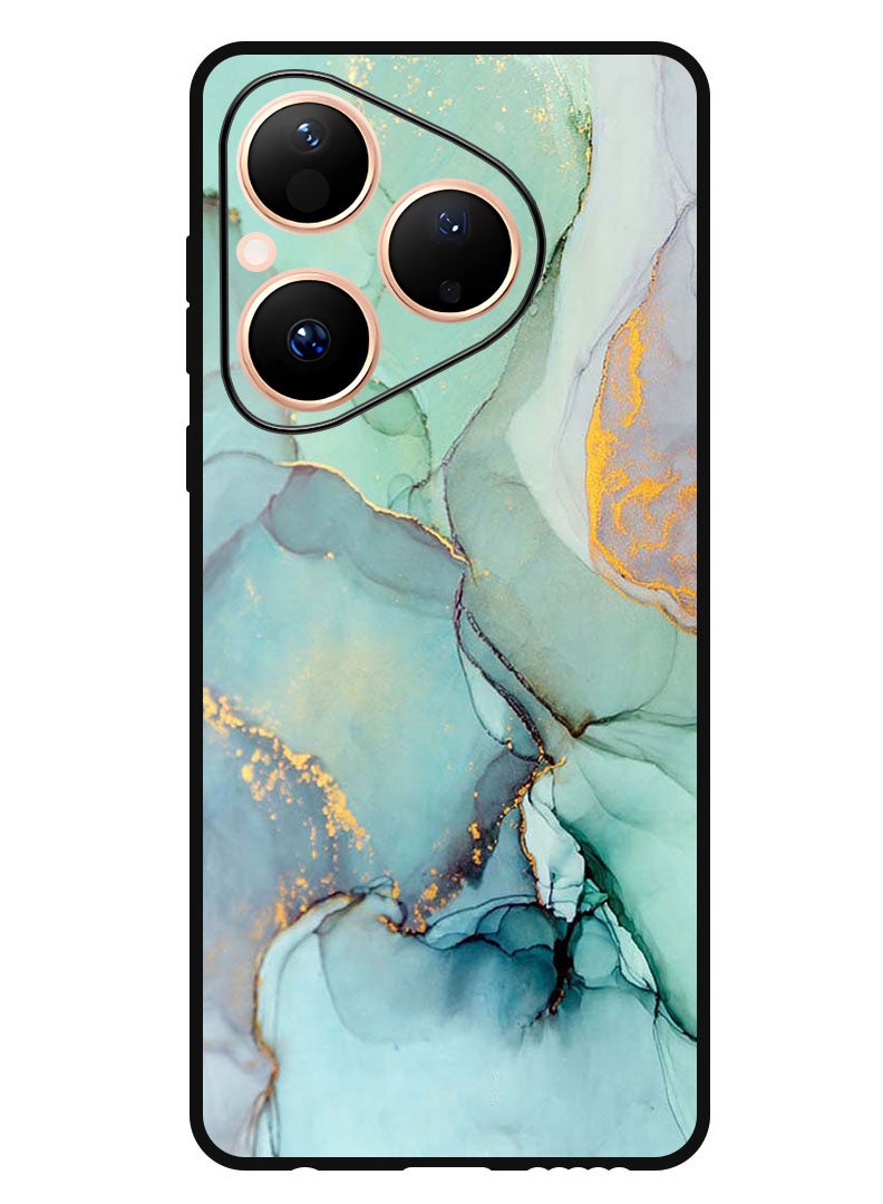 Theodor Case Compatible with Huawei Pura 80 6.6 Inch Protection Shockproof Bumper Cover Crack Lines - Image 1