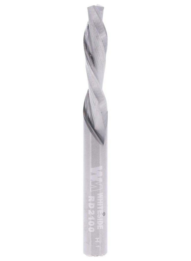 Whiteside Router Bits RD2100 Standard Spiral Bit with Down Cut Solid Carbide 1/4-Inch Cutting Diameter and 1-Inch Cutting Length - Image 4