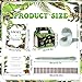Gaiaring 38 Pcs Adopt a Pet Reptile Party Favors Include 12 Safari Reptile Plush 12 Foldable Boxes 12 Cards 1 Sign 1 Fence for Adopt an Animal Party Favors Amphibian Supplies Kit - Image 4