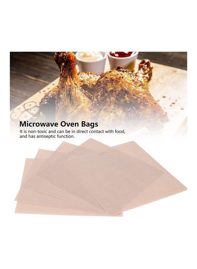 NIBEMINENT Non Stick Bbq Grilling Bag Pink  - Image 4
