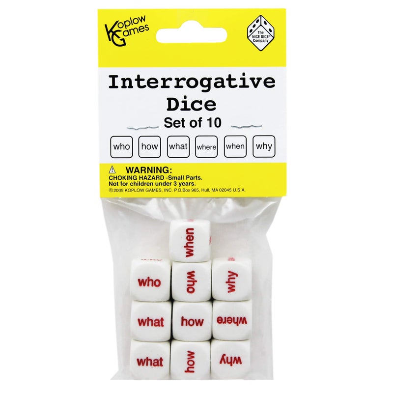 Koplow Games Interrogative Inc Dice Set Multicolor Standard 15mm 17mm - Image 4
