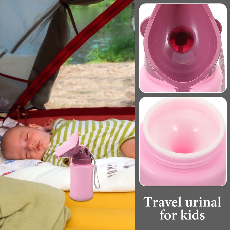 2pcs Travel Potty Emergency Potty Urinal Portable Urinal Bottle Travel Urinal For Toddler - Image 5
