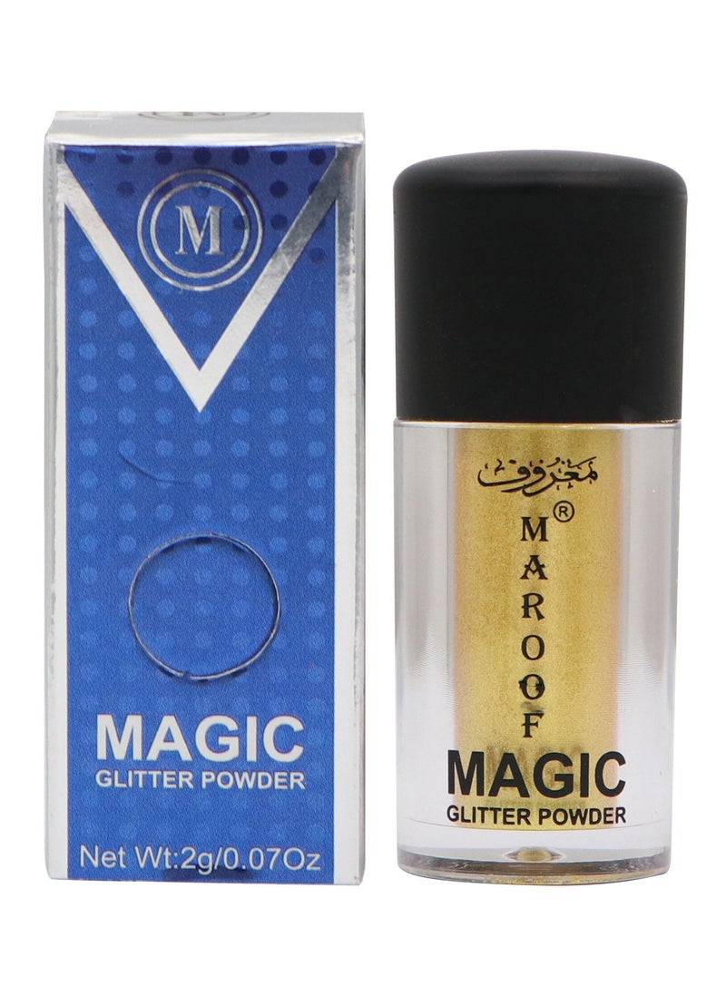 MAROOF بودرة جليتر ماروف السحرية 05 ذهبية - Image 1