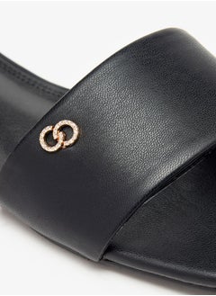 Celeste Women's Logo Embellished Slides  - Image 5