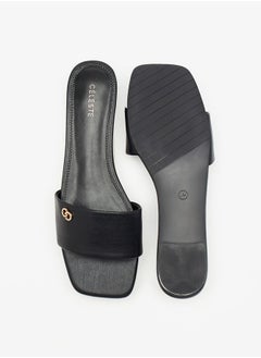 Celeste Women's Logo Embellished Slides  - Image 4