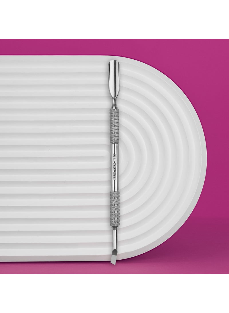 STALEKS PRO Cuticle pusher Staleks Pro - Expert 30 | Type 4.3 (rounded pusher and bent blade, left side) - Image 1