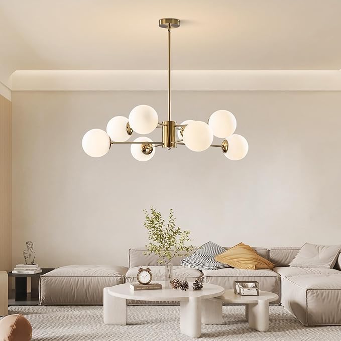 KCO Lighting M14 Threaded Extension Rod 7.89“ and 11.8" Brass Gold Extension Rods Lighting Fixture Downrods Stems Chandelier Extension Rods - Image 3