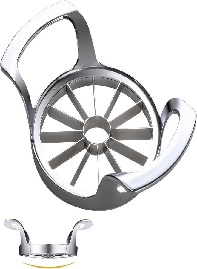 AKDC Savorliving Apple Slicer 12 Sharp Blades Stainless Steel Apple Cutter, Pitter, Thoroughly-Cut Blade Design, Divider For Up To 4 Inches Apples (Classic) - Image 3