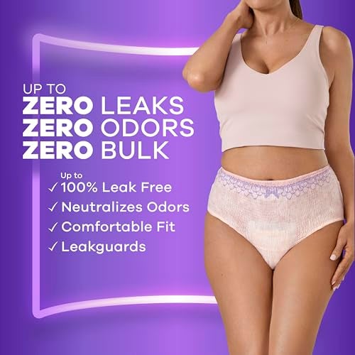 Always Discreet Adult Incontinence Underwear for Women and Postpartum Underwear SmallMedium Up to 100 Bladder Leak Protection 19 Count - Image 5