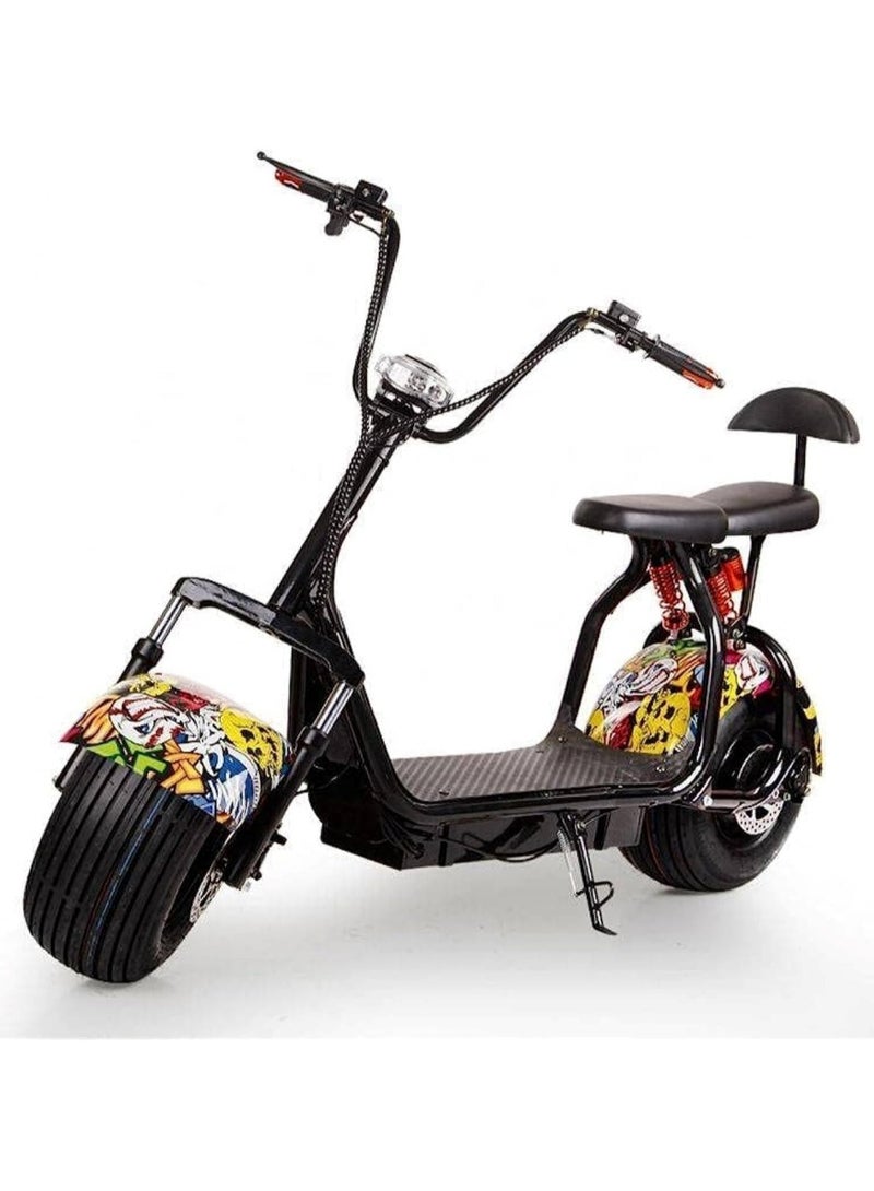 وينر سكاي سكوتر كهربائي City Coco 1500W يطلق العنان لسرعات مثيرة تصل إلى 30 ميلاً في الساعة على الطرق الحضرية