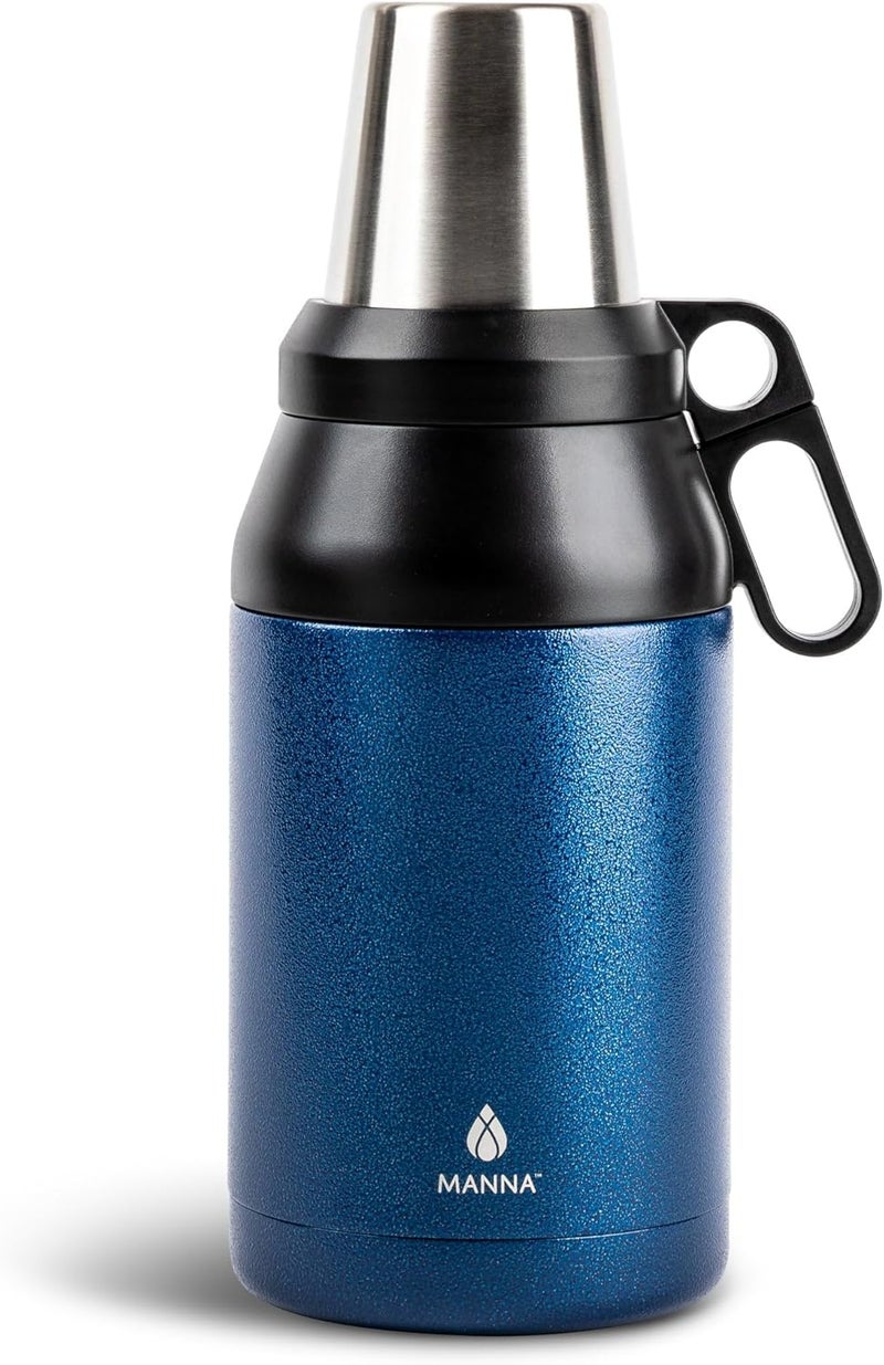 MANNA Stack Stainless Steel Insulated Growler - 64 Oz - Sea Mist - Image 1