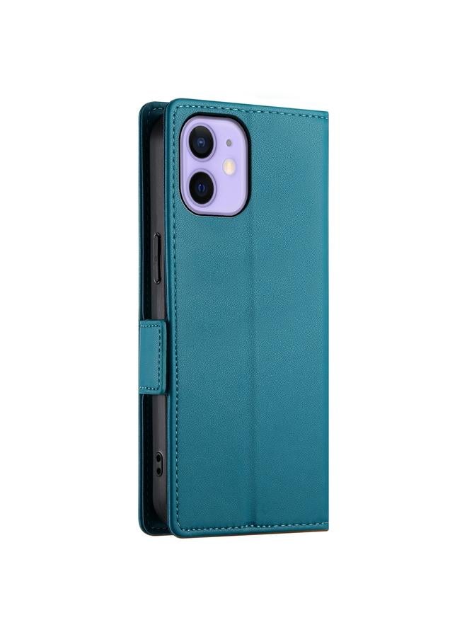 Zaboon Case For iPhone 12 mini Side Buckle Magnetic Frosted Leather Phone Case - Image 3