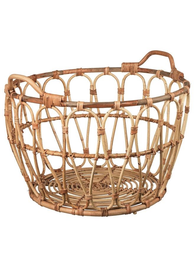 Generic - Basket, rattan, 54x39 cm - Image 1