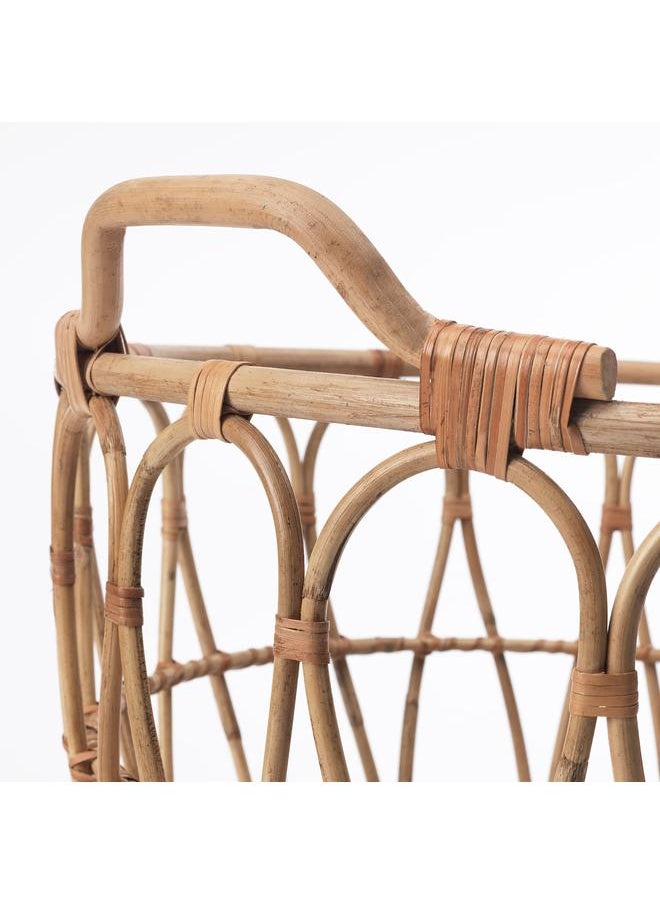 Generic - Basket, rattan, 54x39 cm - Image 1