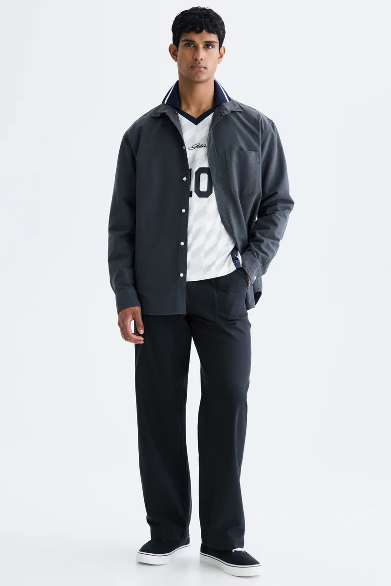 Relaxed Fit Twill trousers