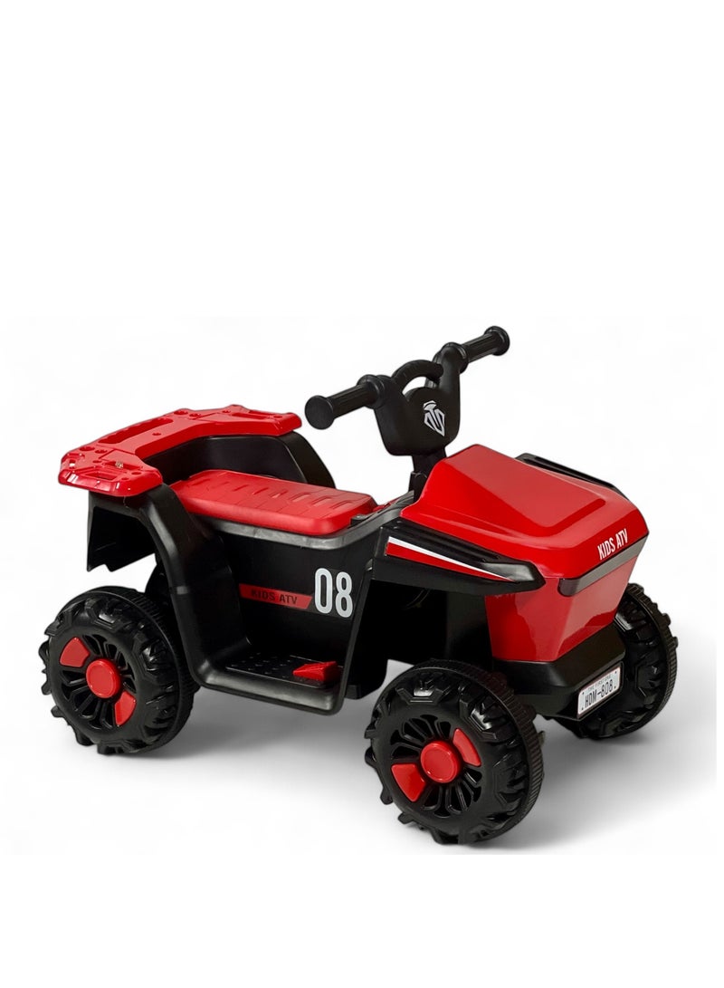 Rally 4-Wheel Electric ATV Ride-On for Kids – Rechargeable Battery Quad Bike