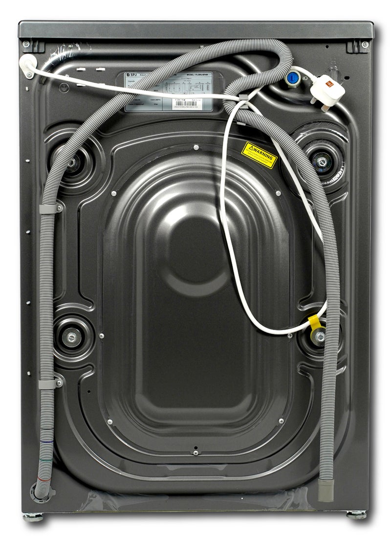 SPJ - SPJ 6KG Front Load Washing Machine, Full Automatic Washing Machine, LED Display, Multiple Washing Programs & Double Layer Front Door, Color - Dark Grey, FLGRU-6FAM - Image 1