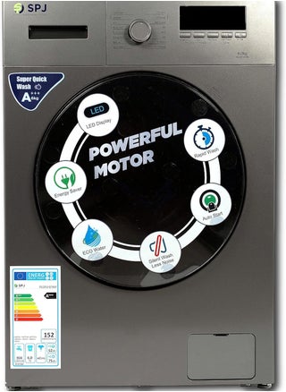 SPJ 6KG Front Load Washing Machine, Full Automatic Washing Machine, LED Display, Multiple Washing Programs & Double Layer Front Door, Color - Dark Grey, FLGRU-6FAM - pzsku/Z8E3C6044FD950CD831BDZ/45/_/1719223122/f5b02d43-ef12-44e4-b20c-9ae5b850ef48