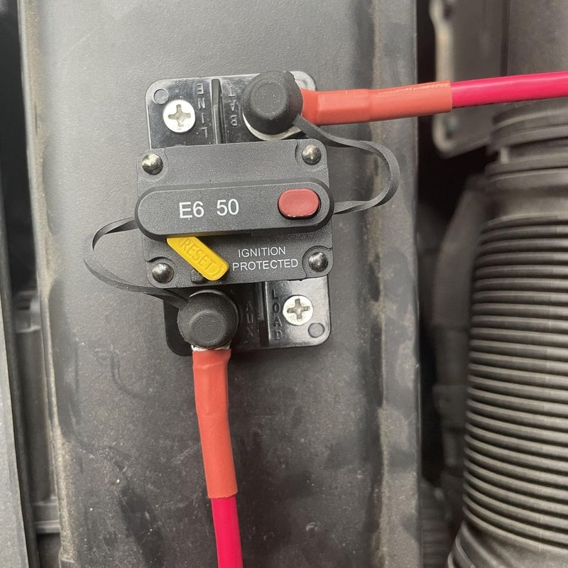 T Tocas E69 10 Amp Circuit Breaker T3 Manual Reset Mini Surface Mount IP66 10A Switchable - Image 2