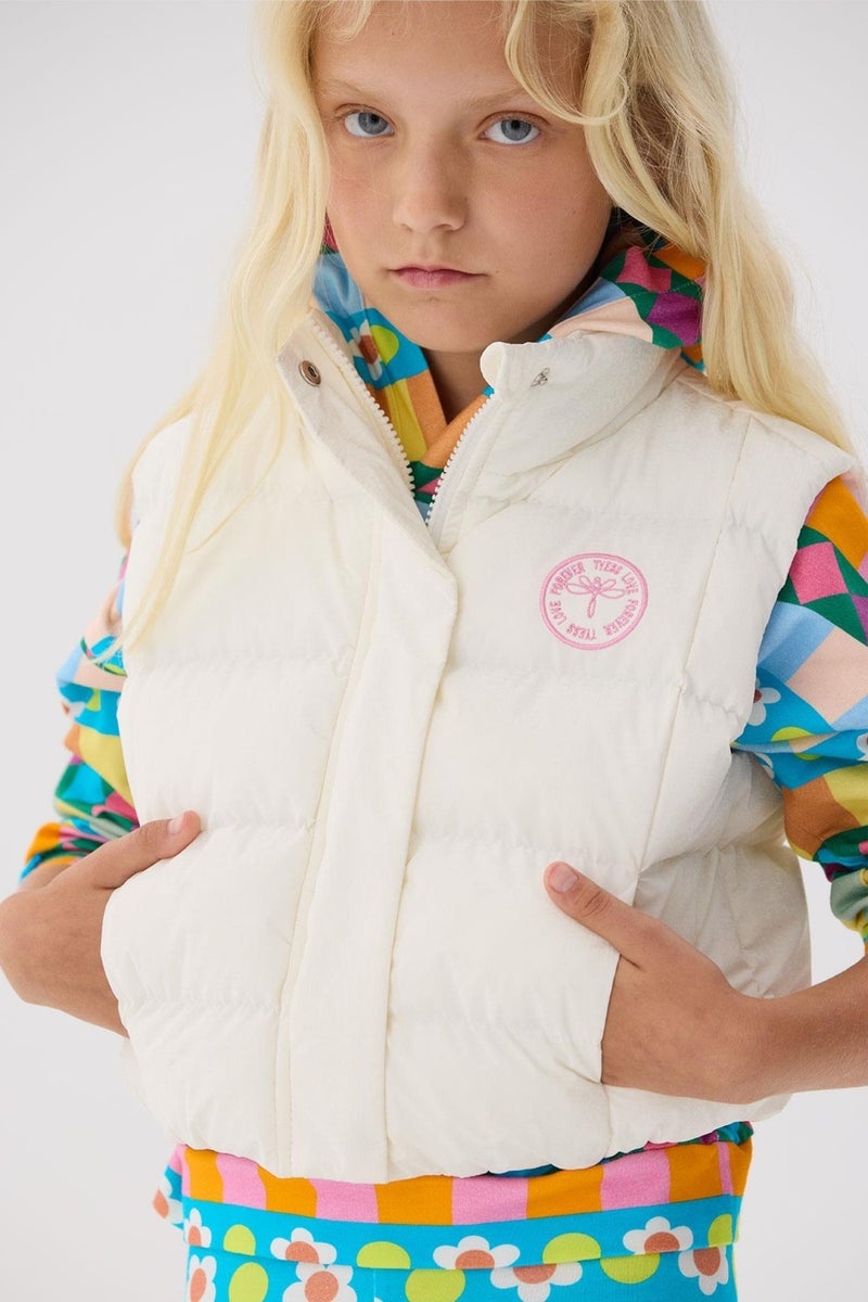TYESS Bg Store Girl White Vest  - Image 3