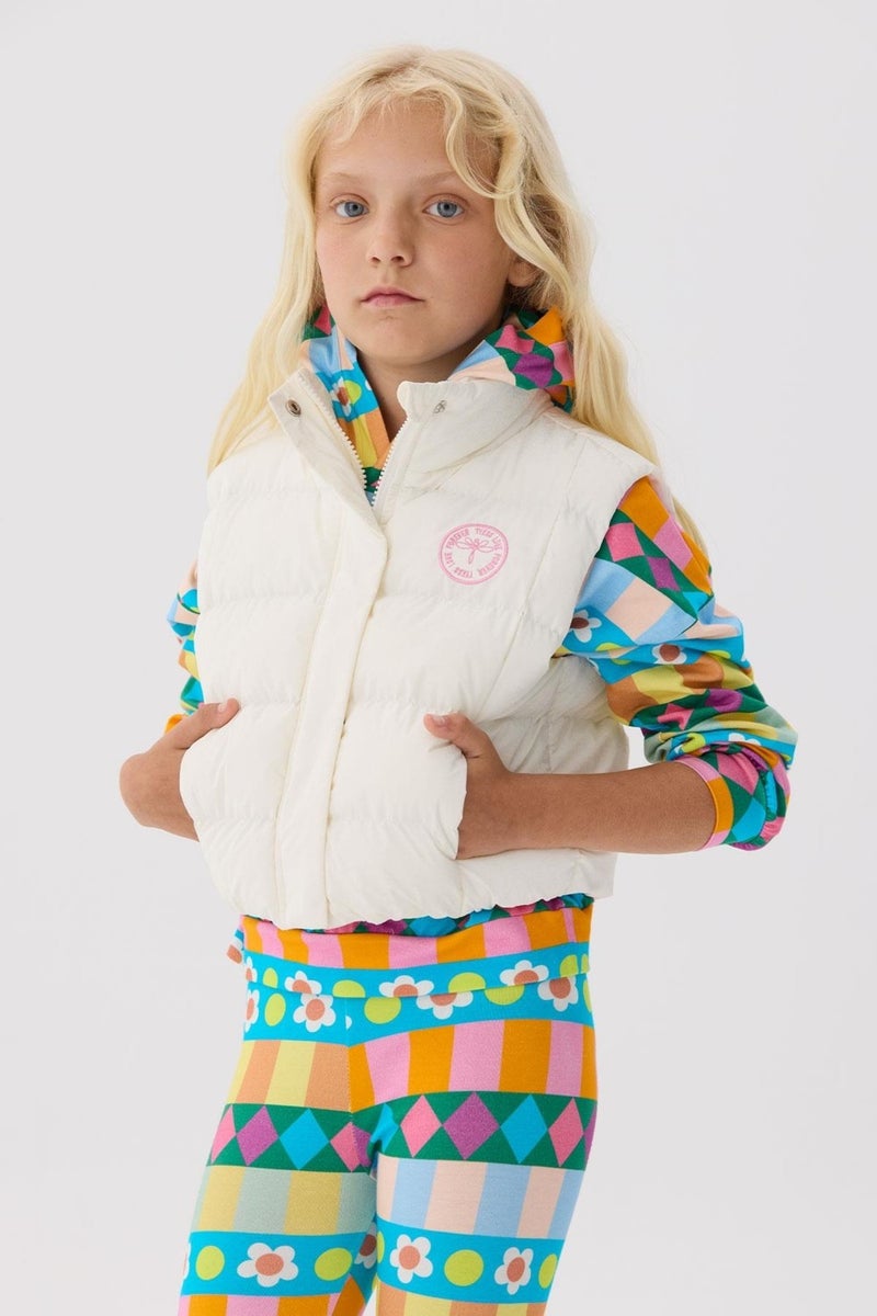 TYESS Bg Store Girl White Vest  - Image 2