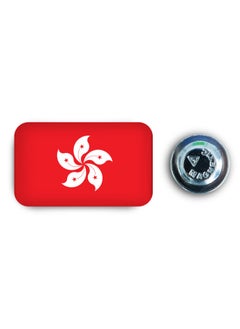Hong Kong Flag Magnetic Badge
