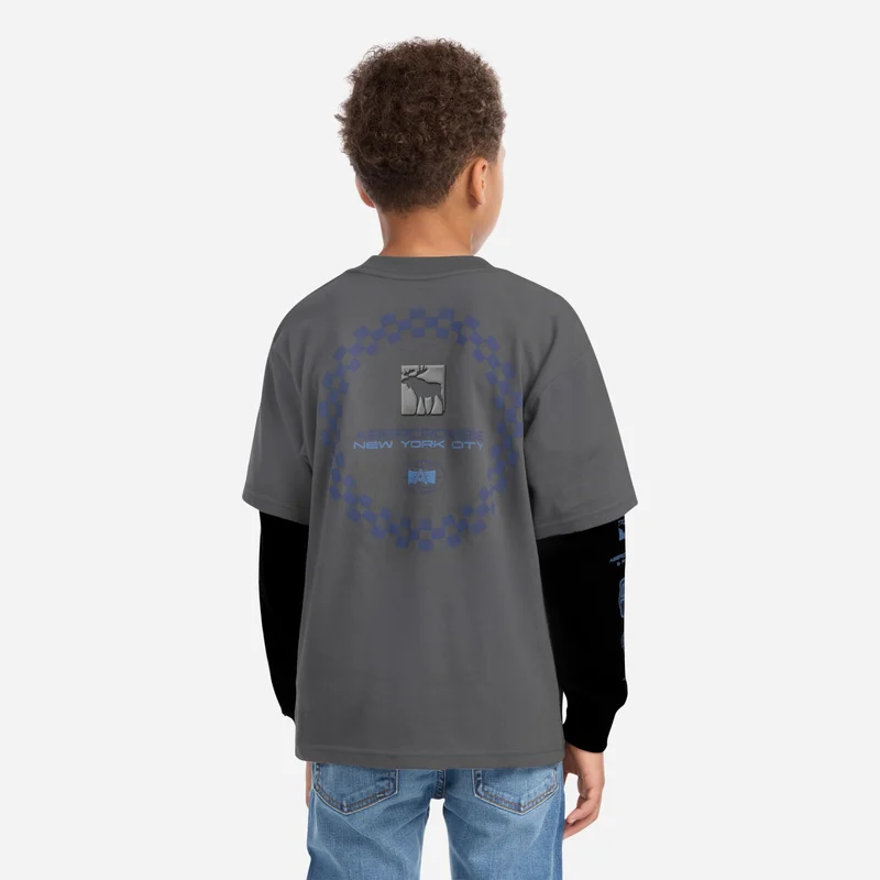 أبيركرومبي آند فيتش AFB ANF RACETRACK TEE