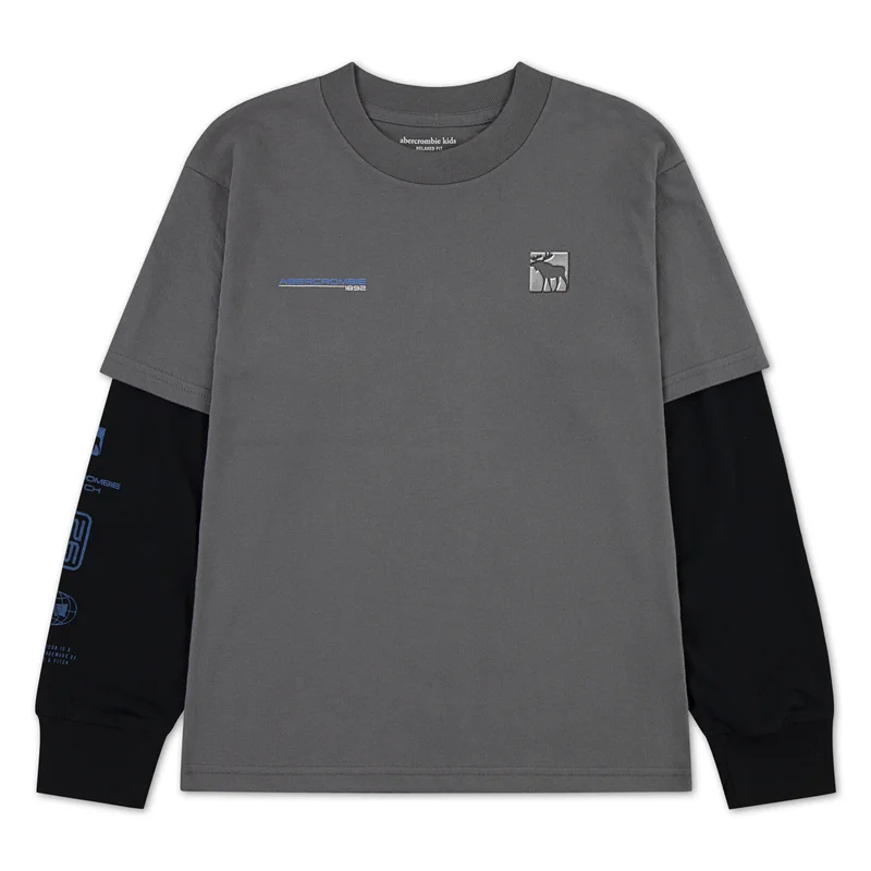 أبيركرومبي آند فيتش AFB ANF RACETRACK TEE