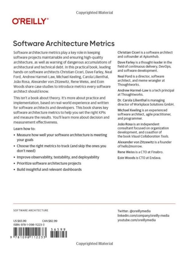Software Architecture Metrics: Case Studies to Improve the Quality of Your Architecture - Image 2