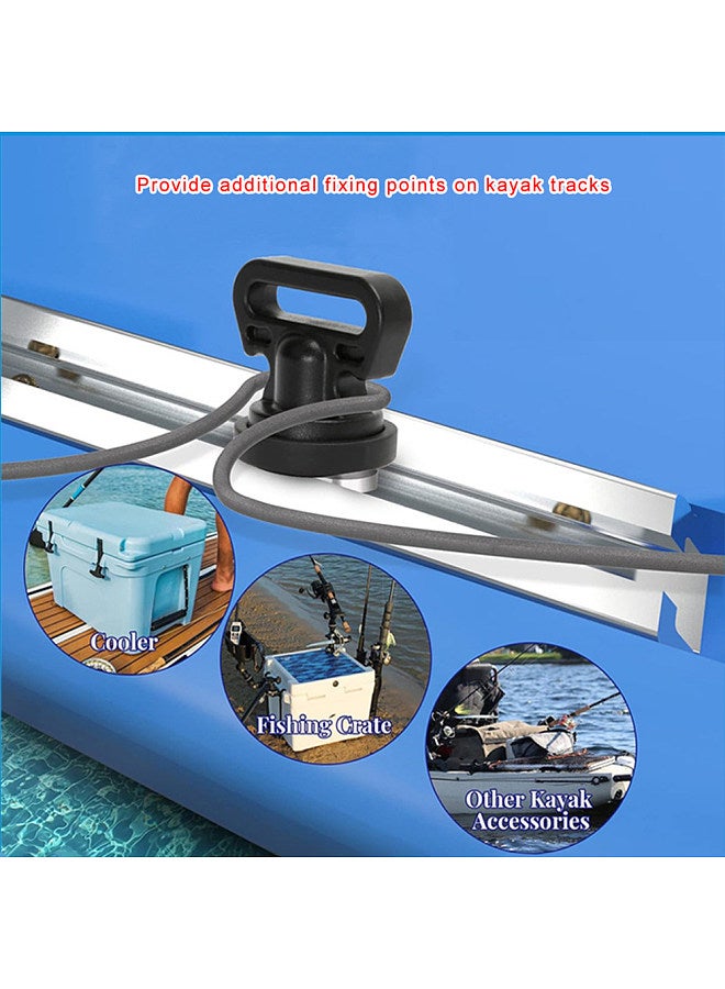 Generic Kayak Track Mount Vertical Tie Down for Securing Cooler Fishing Crate and Other Kayak Accessories - Image 5
