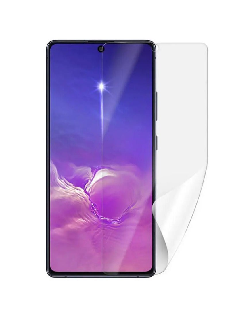 Unipha Flexible TPU Screen Protector Designed For Samsung Galaxy S10 Lite Clear HD Self Healing Unbreakable Film - Image 1