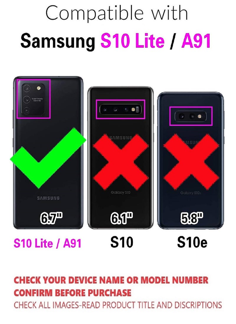 Unipha Flexible TPU Screen Protector Designed For Samsung Galaxy S10 Lite Clear HD Self Healing Unbreakable Film - Image 3