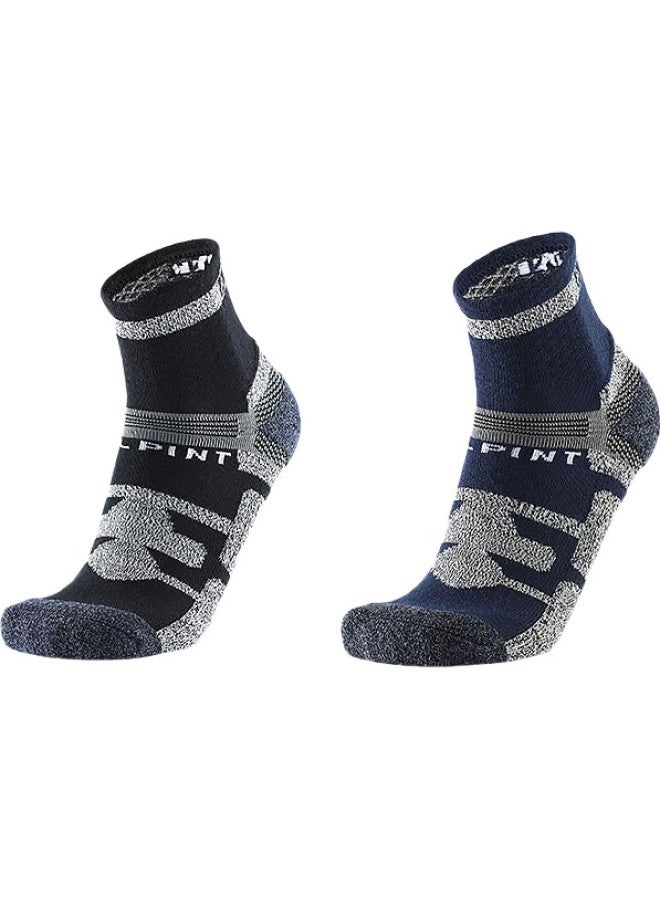 Alpint Mountain Ermont Outdoor Hiking Socks For Men, Professional Mountaineering Socks, Coolmax Socks, Mid-Calf Quick-Drying Breathable Sports Socks - Image 2