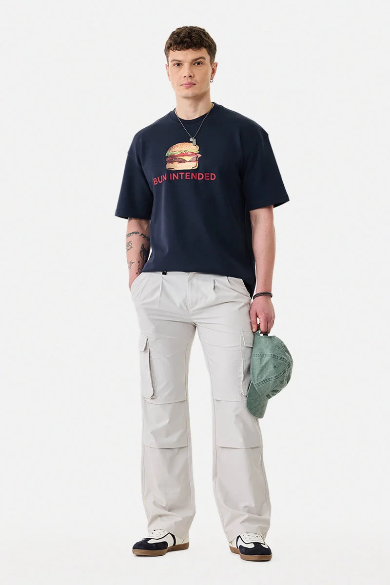 سنيتش Oversized Graphic T-Shirt