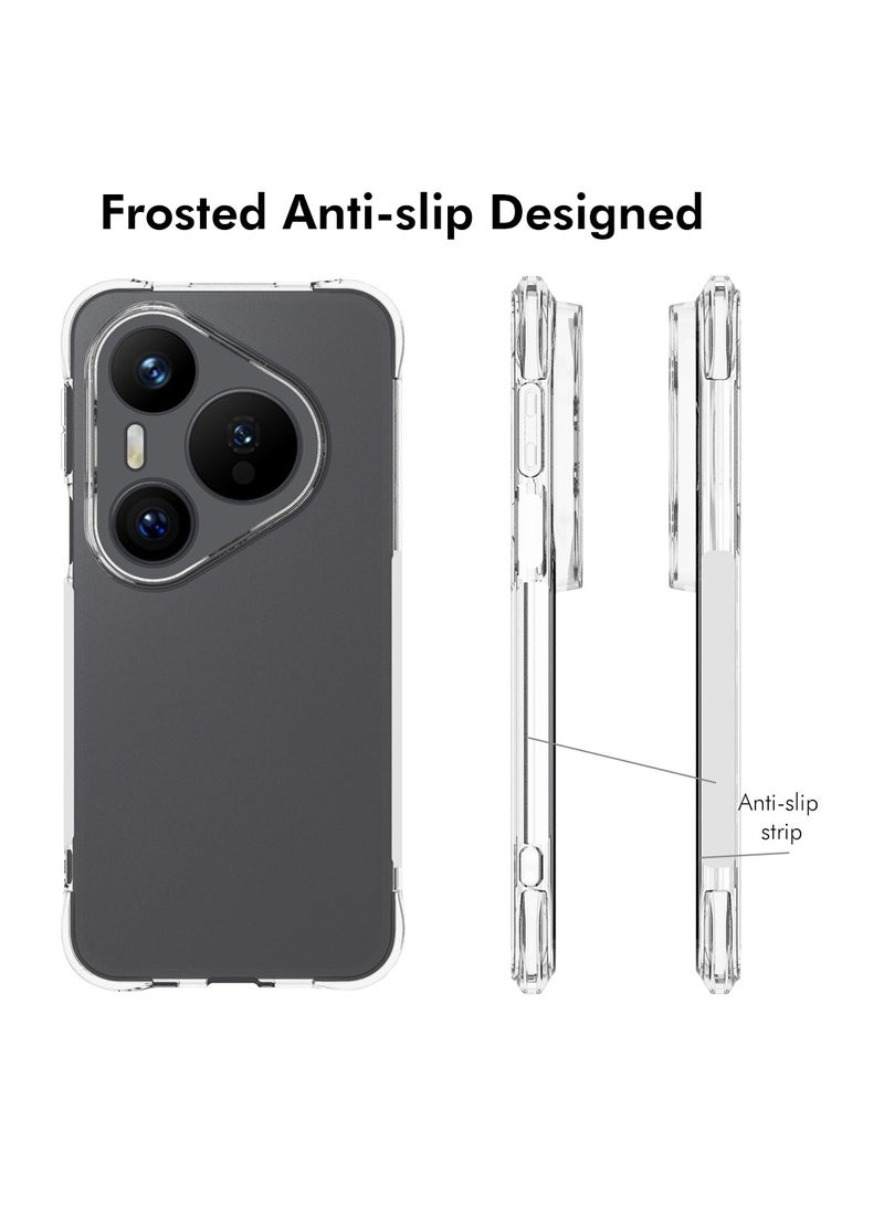 CHAPPELINE Huawei Pura 80 Ultra 5G 2025 TPU Soft Corners with Hard PC Case Cover (MCTPTN) - Clear - Image 4