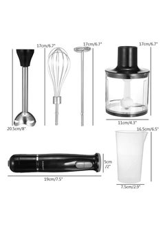 sokany sokany 5 in 1 hand blender & food processor - 800w (SK-1714-5)  - Image 3